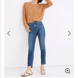 Madewell Stovepipe Tencel Jeans Leman Wash size 27